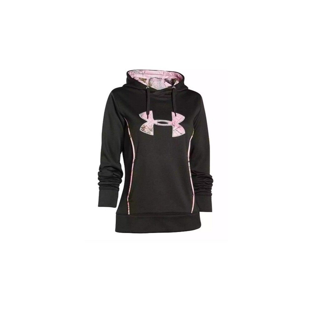 Under Armour Realtree Pink and Black Storm 1 Hoodie, XXL